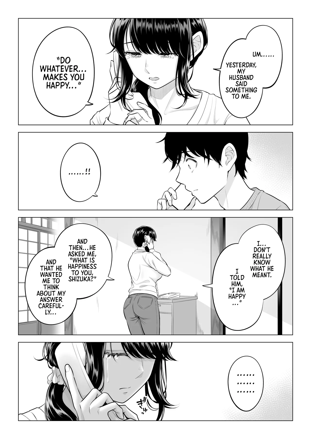 Hentai Manga Comic-Shizuka Tachibana, the Housewife Who Collects My Sperm Donations, Doesn't Know a Damn Thing!!-Chapter 2-112